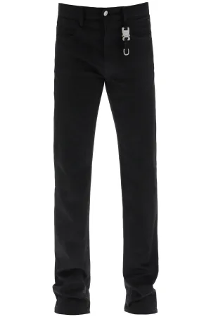 1017 ALYX 9SM Buckle-Detailed Straight Leg Jeans