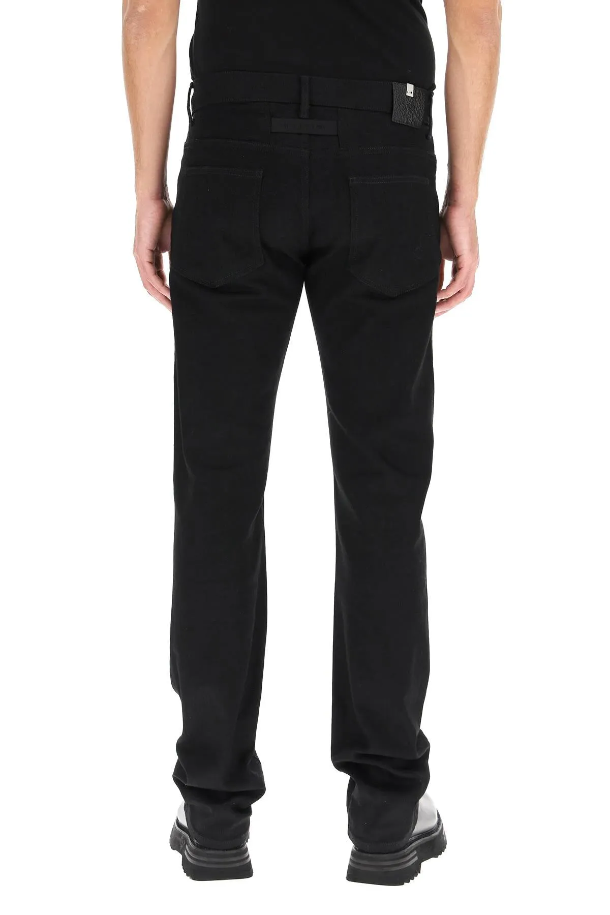 1017 ALYX 9SM Buckle-Detailed Straight Leg Jeans