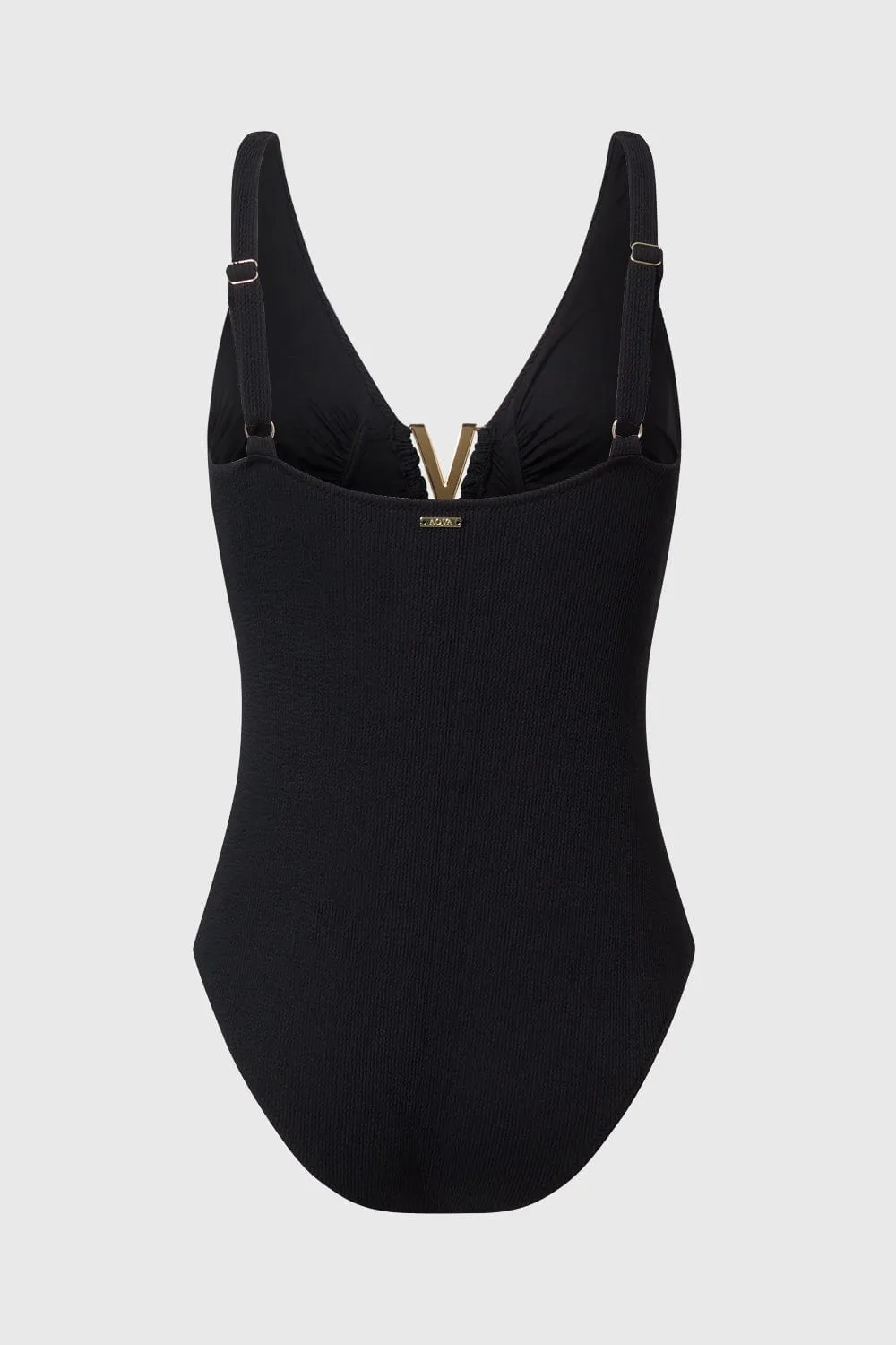 Aiguablava Recycled Polyamide One-piece Swimsuit | Black