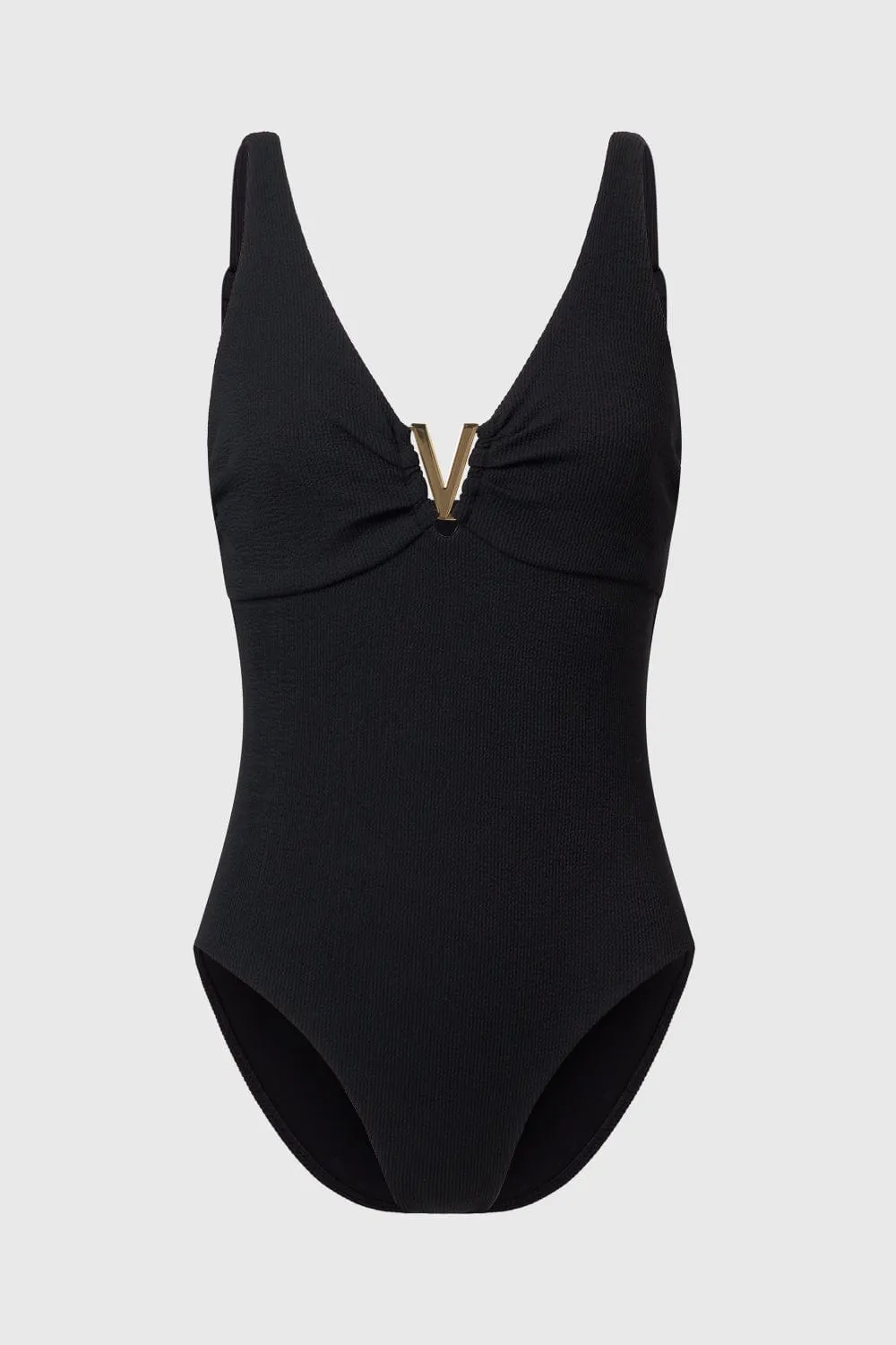 Aiguablava Recycled Polyamide One-piece Swimsuit | Black