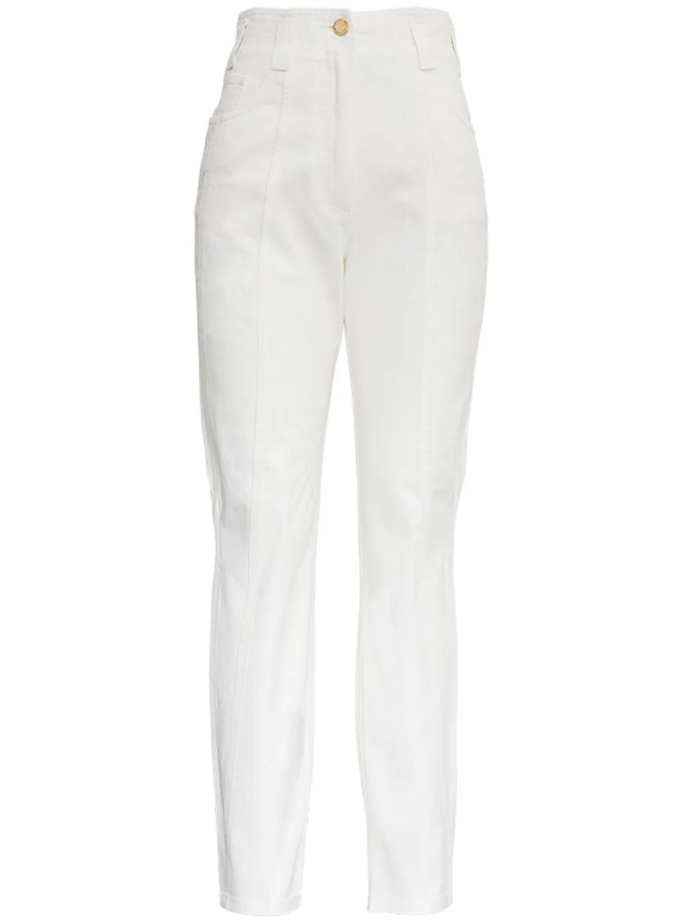 Alberta Ferretti High Waisted Boyfriend Jeans