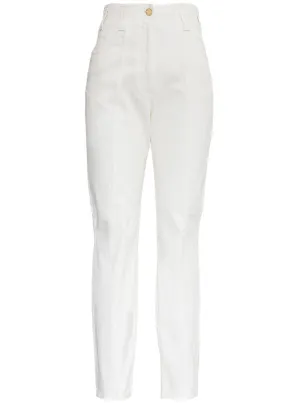 Alberta Ferretti High Waisted Boyfriend Jeans