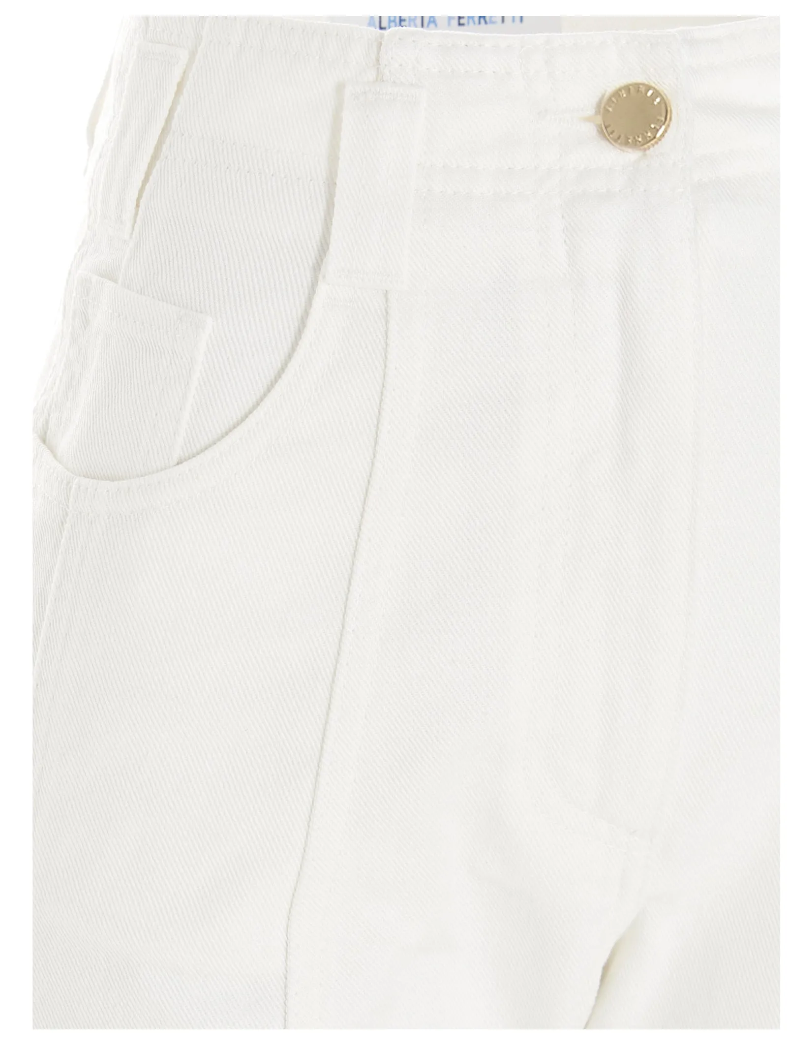 Alberta Ferretti High Waisted Boyfriend Jeans
