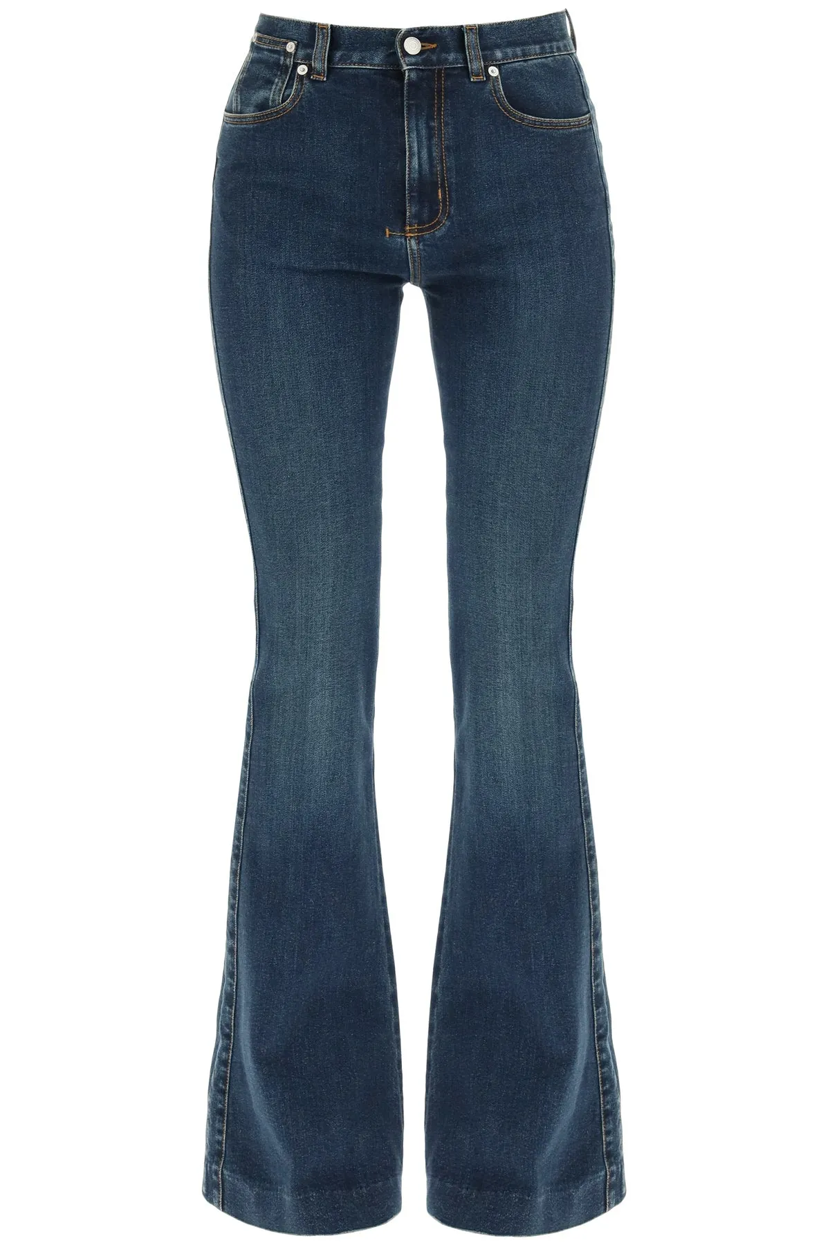 Alexander McQueen High-Waisted Flare Jeans
