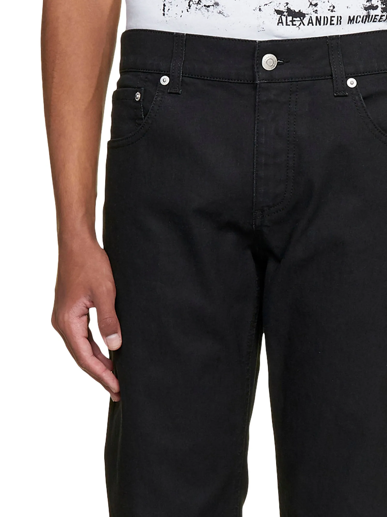 Alexander McQueen Straight Leg Jeans