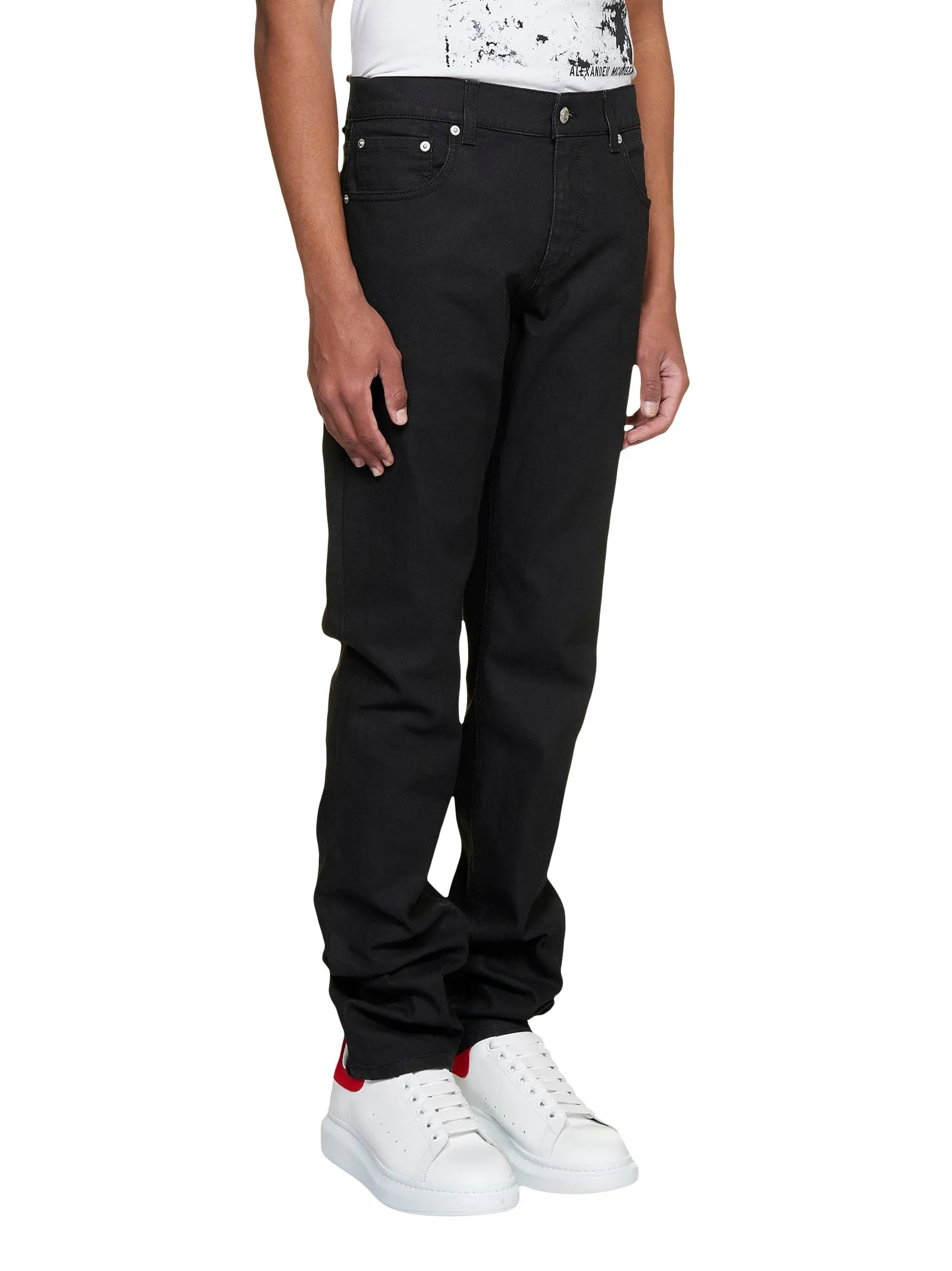 Alexander McQueen Straight Leg Jeans