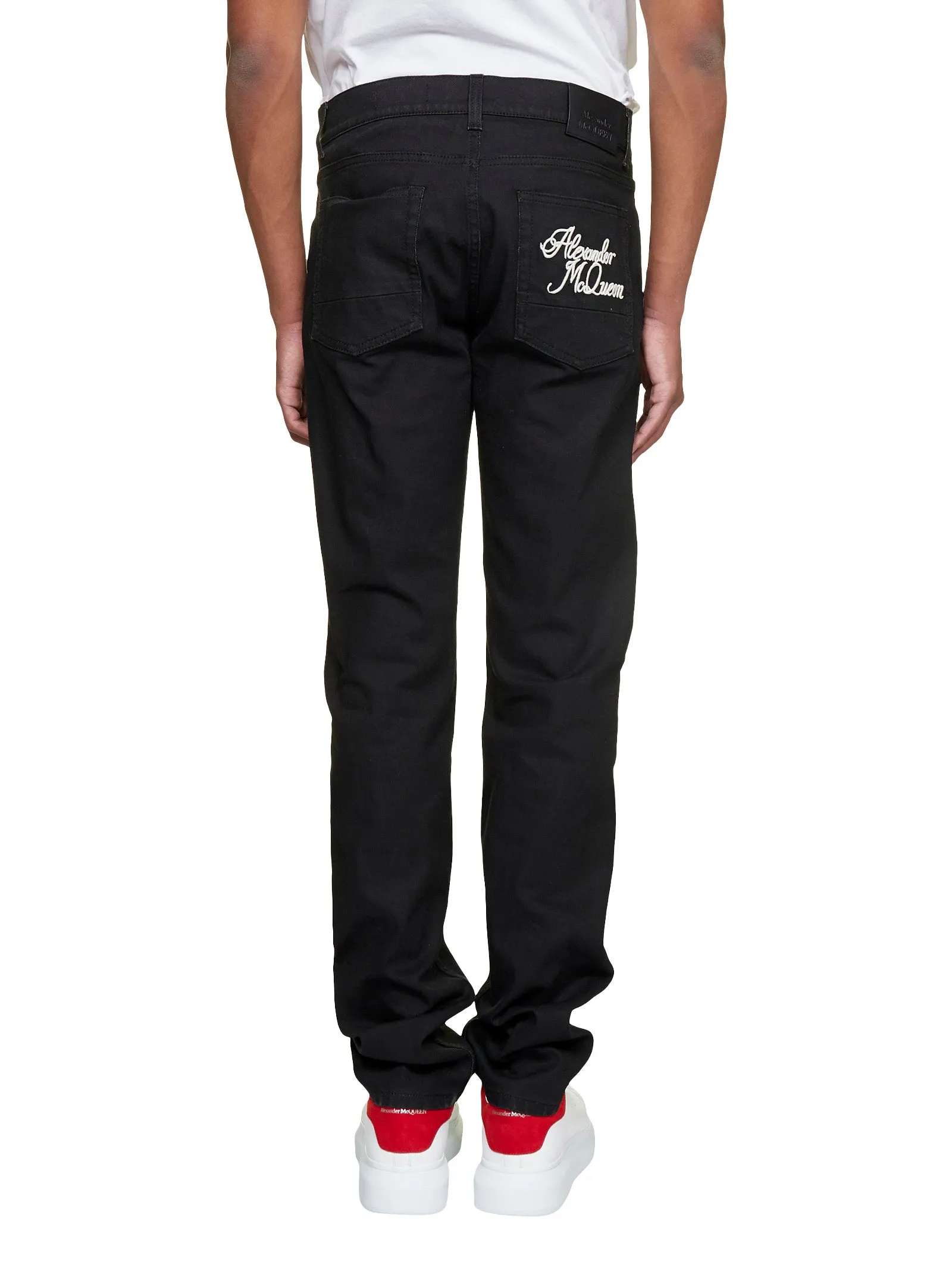 Alexander McQueen Straight Leg Jeans