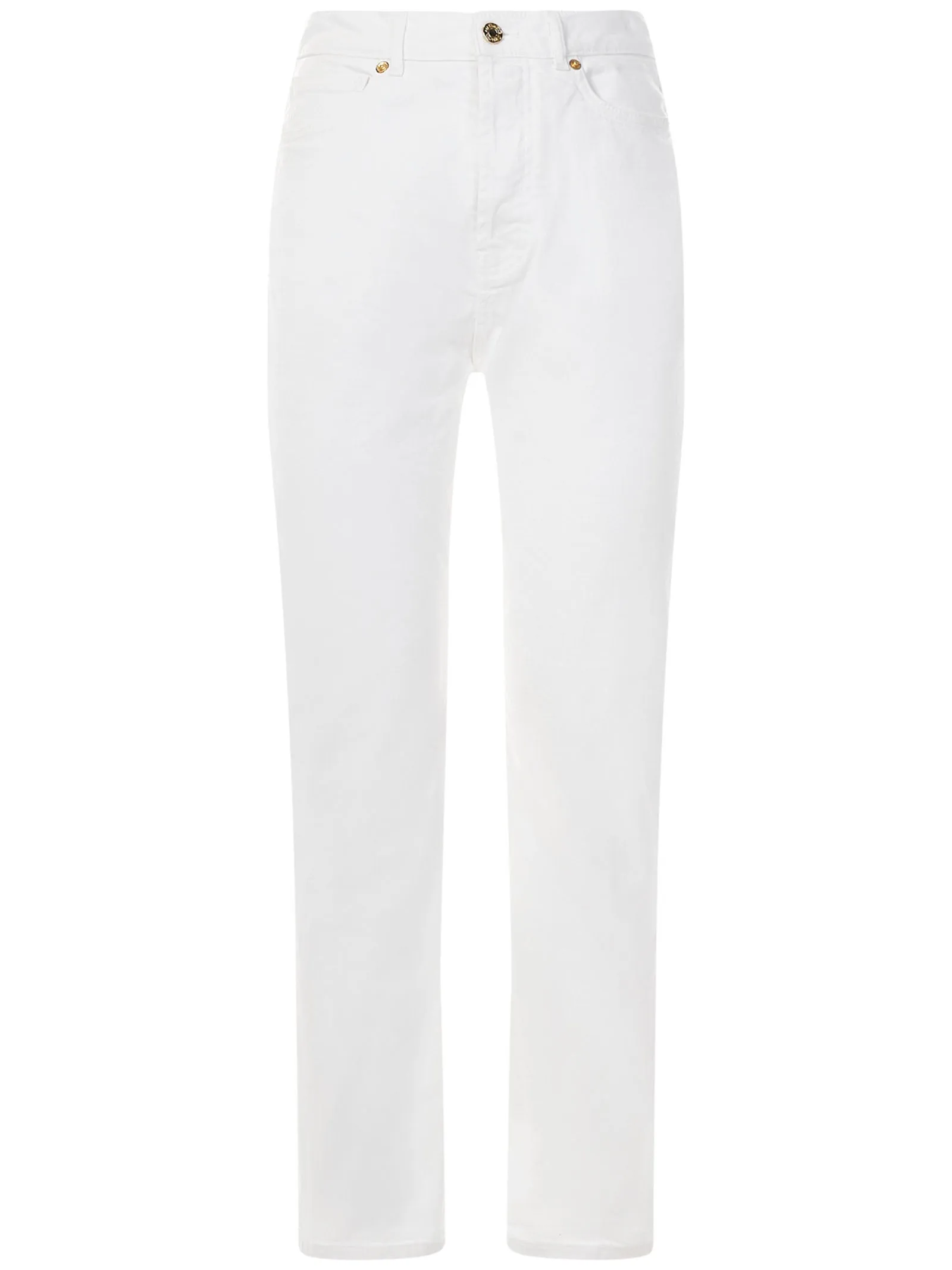 Alexandre Vauthier High-Rise Straight Leg Jeans