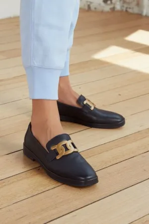 Alfie & Evie Luigi Loafer Black