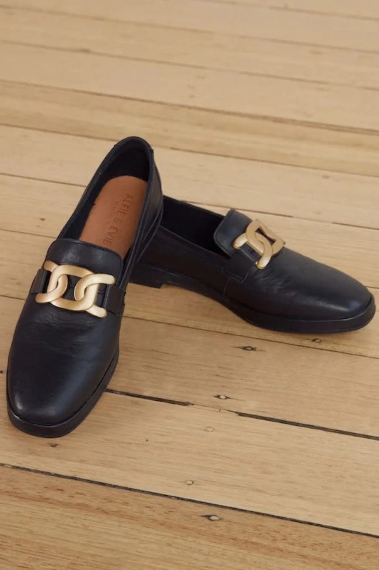 Alfie & Evie Luigi Loafer Black