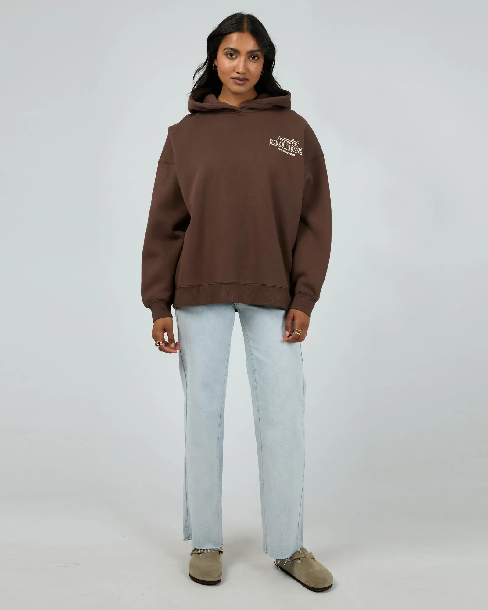 All About Eve Better Days Hoodie Brown