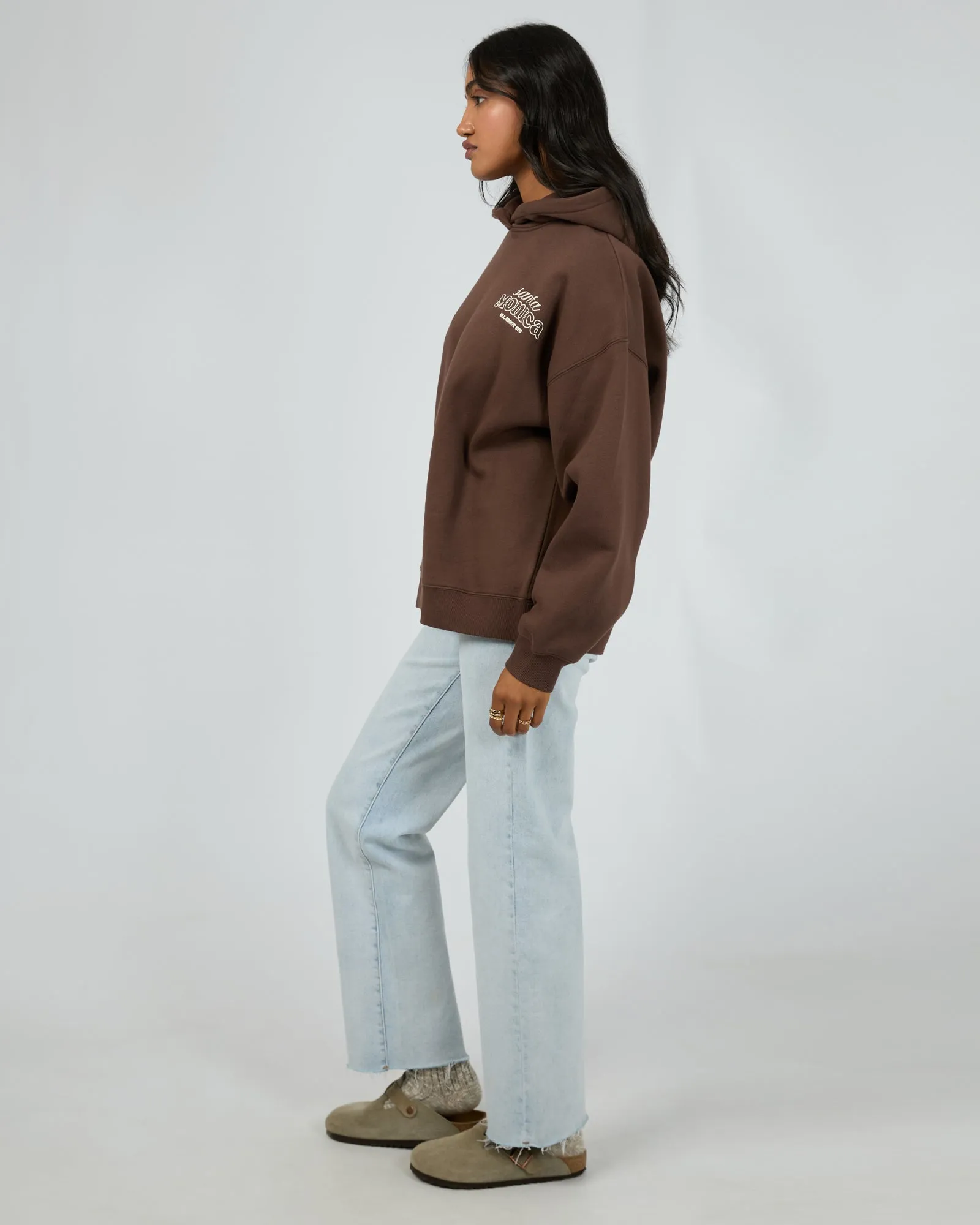 All About Eve Better Days Hoodie Brown