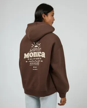 All About Eve Better Days Hoodie Brown