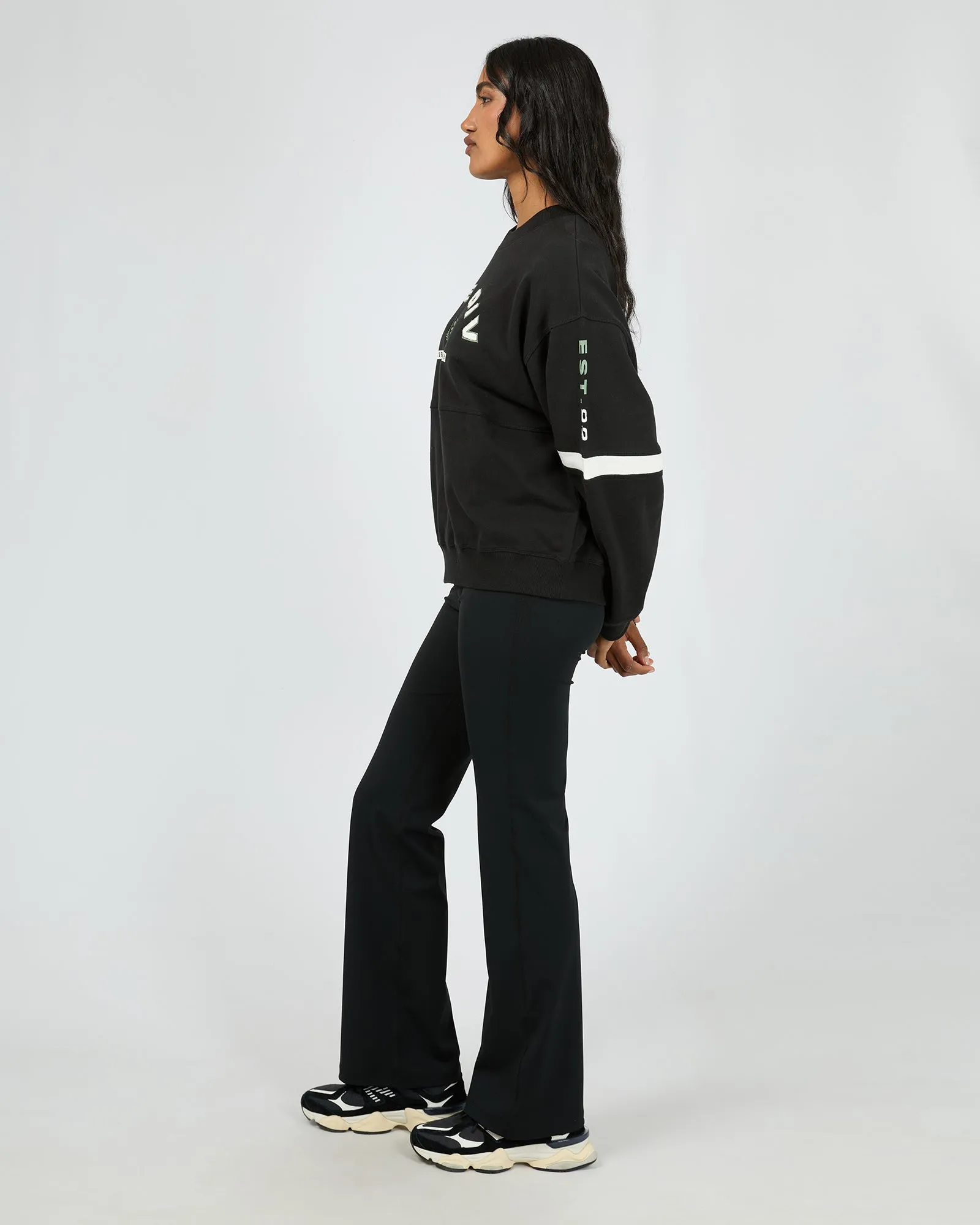 All About Eve Savannah Slouch Crew Black