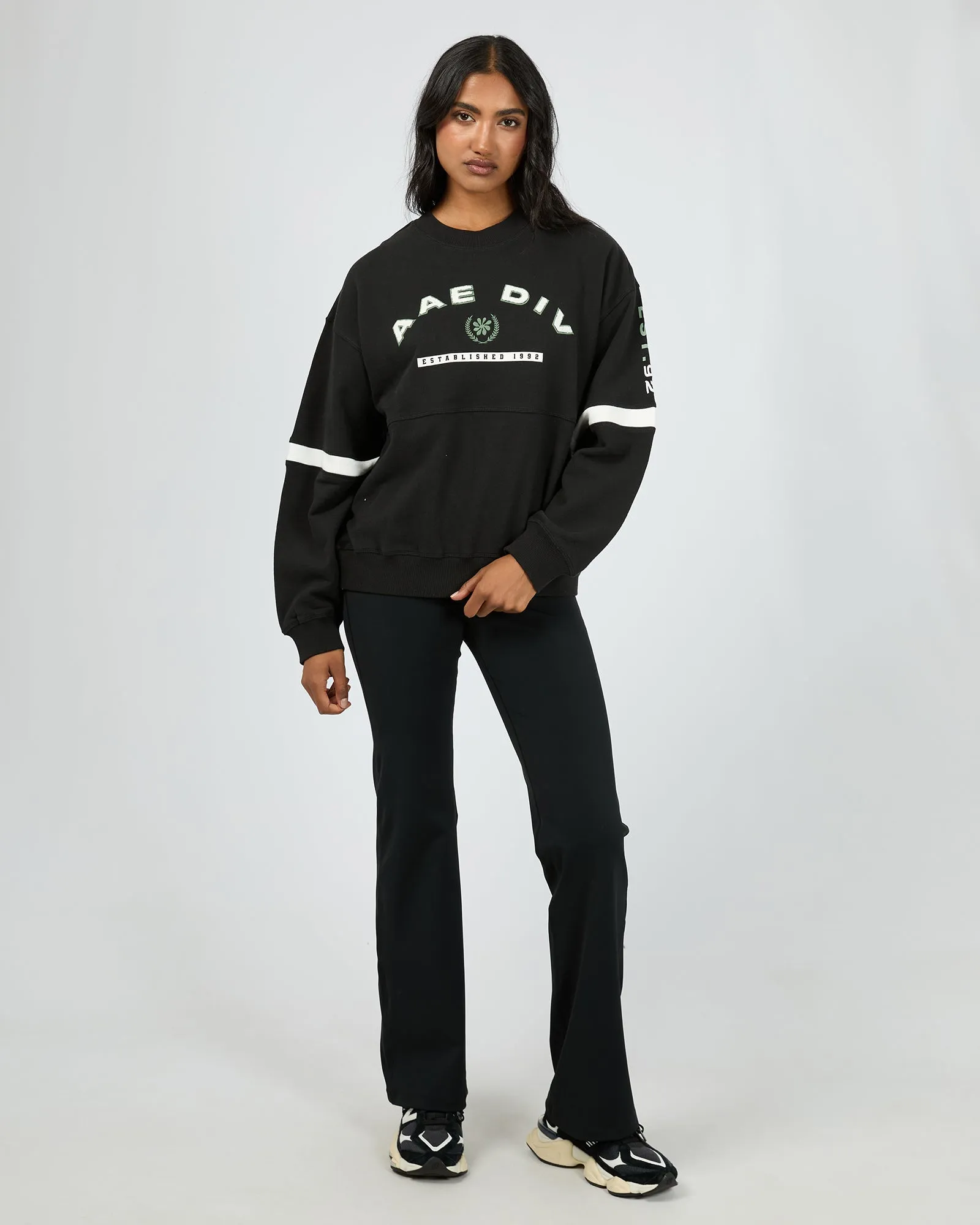 All About Eve Savannah Slouch Crew Black