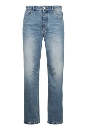 AMI Straight-Leg Denim Jeans