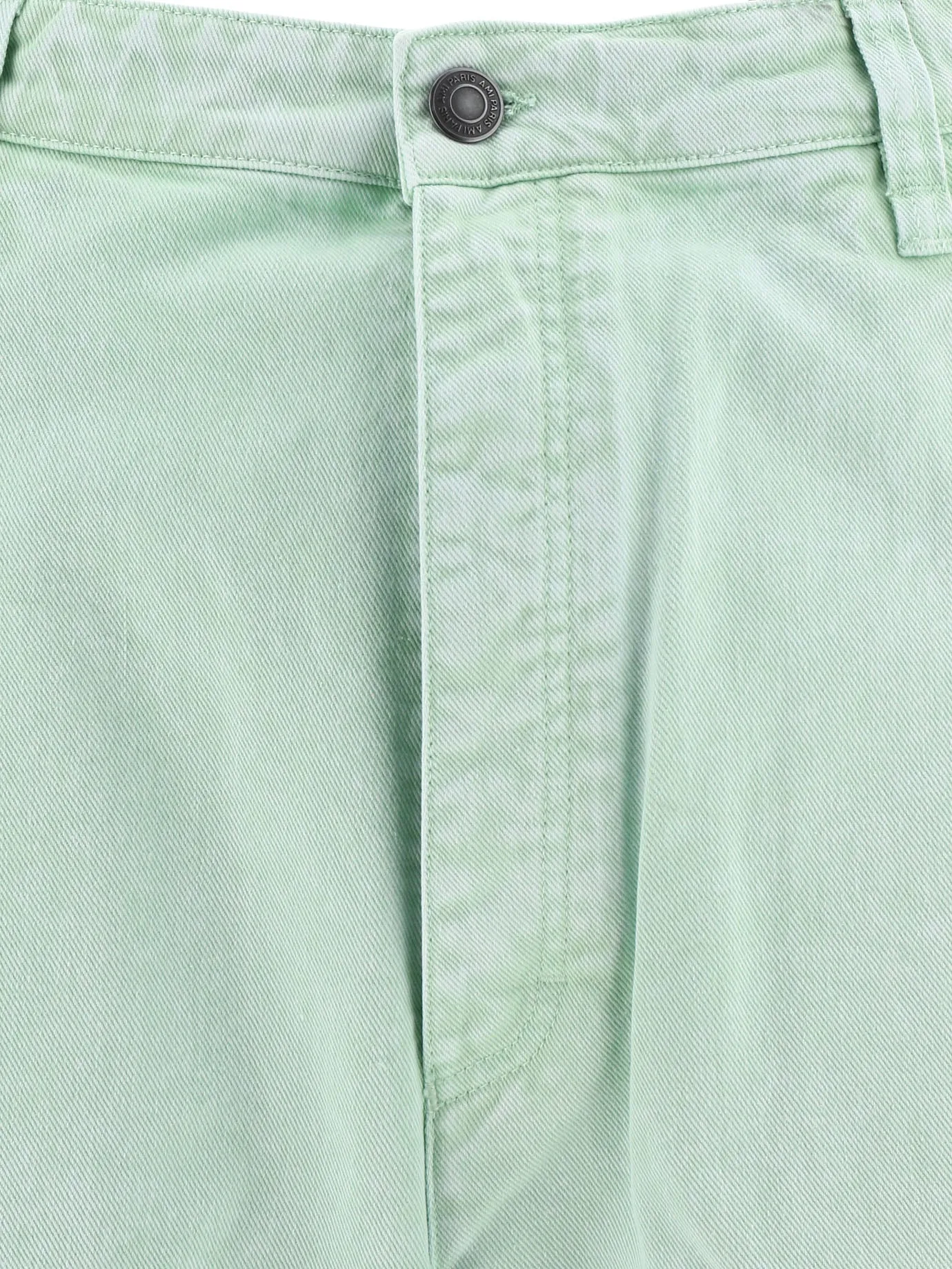 AMI Straight Leg High Rise Jeans