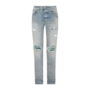 Amiri Faded-Effect Ripped Slim Fit Jeans