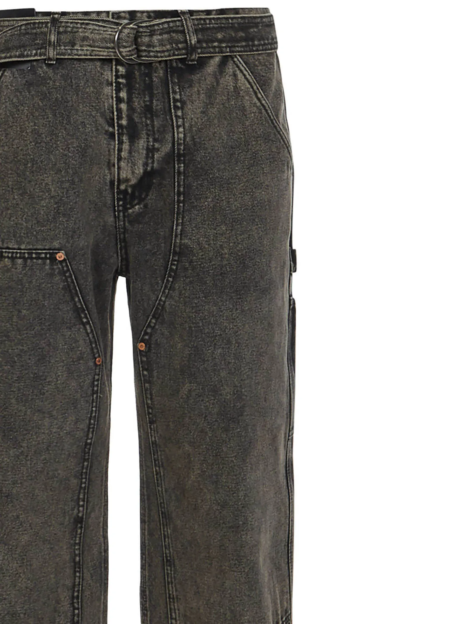 Andersson Bell Straight Leg Overdyed Jeans