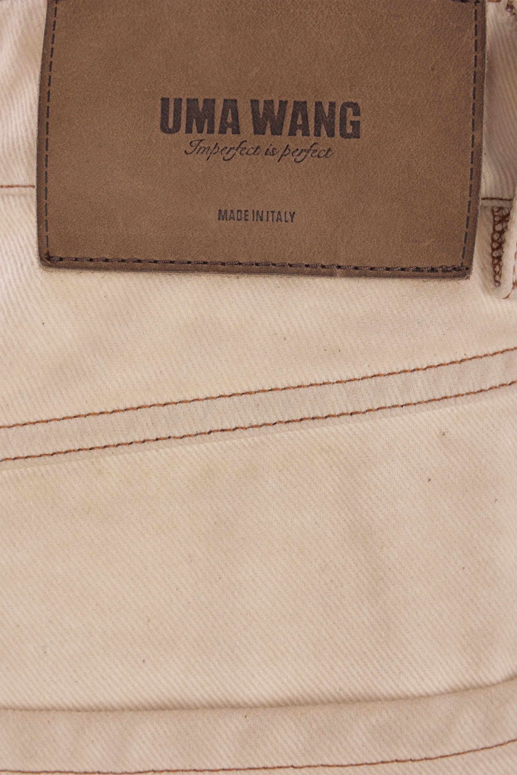 Ball wide-leg jeans in denim