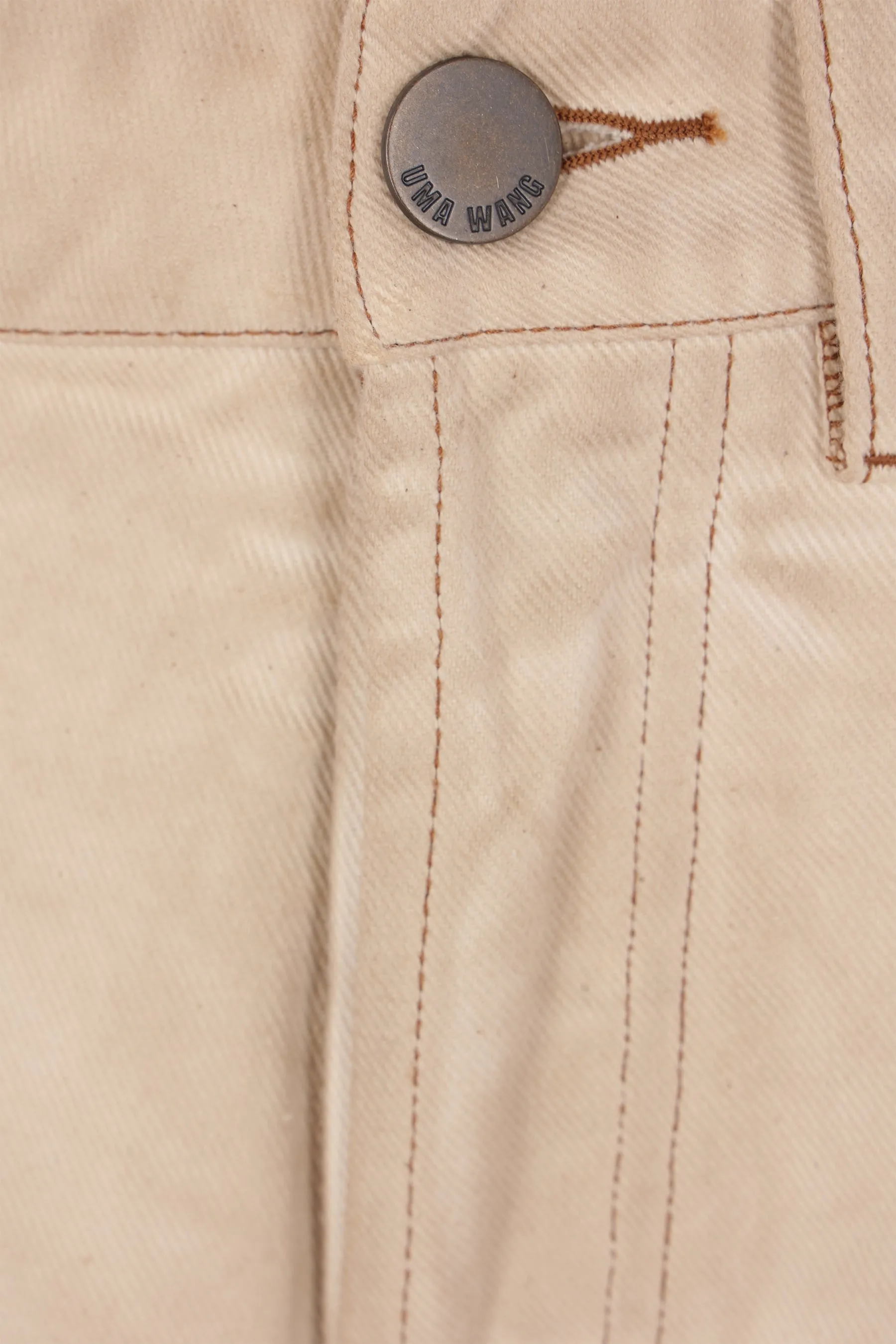 Ball wide-leg jeans in denim