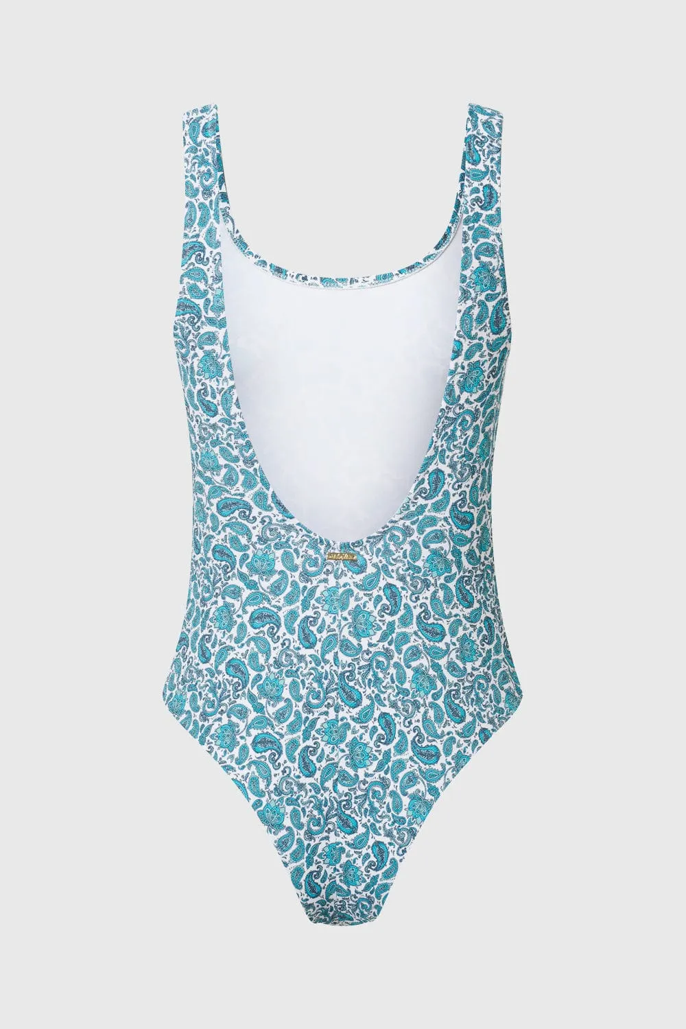Balmins Recycled Polyamide One-piece Swimsuit | Paisley Print
