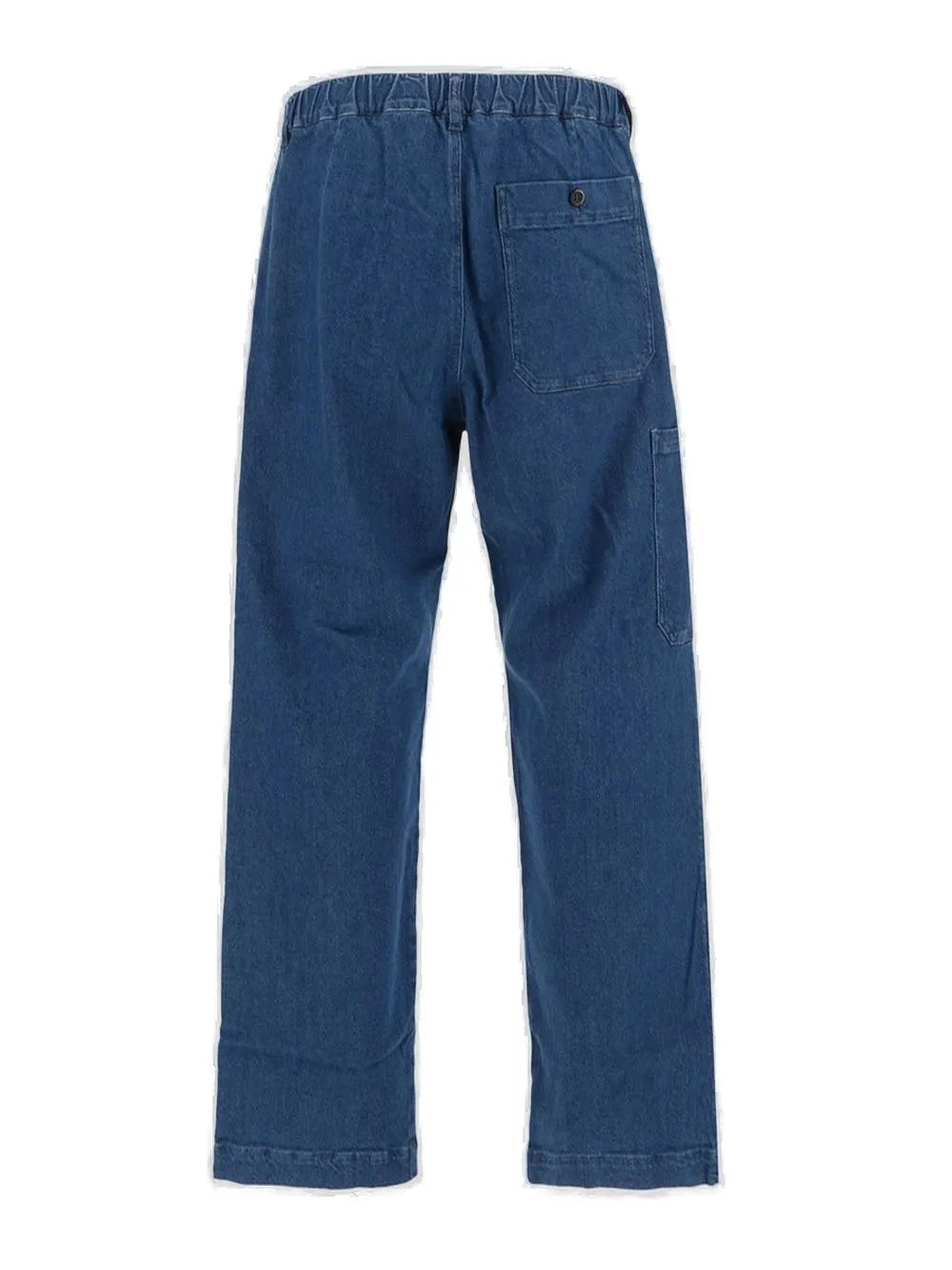 Barena Button Detailed Wide Leg Jeans