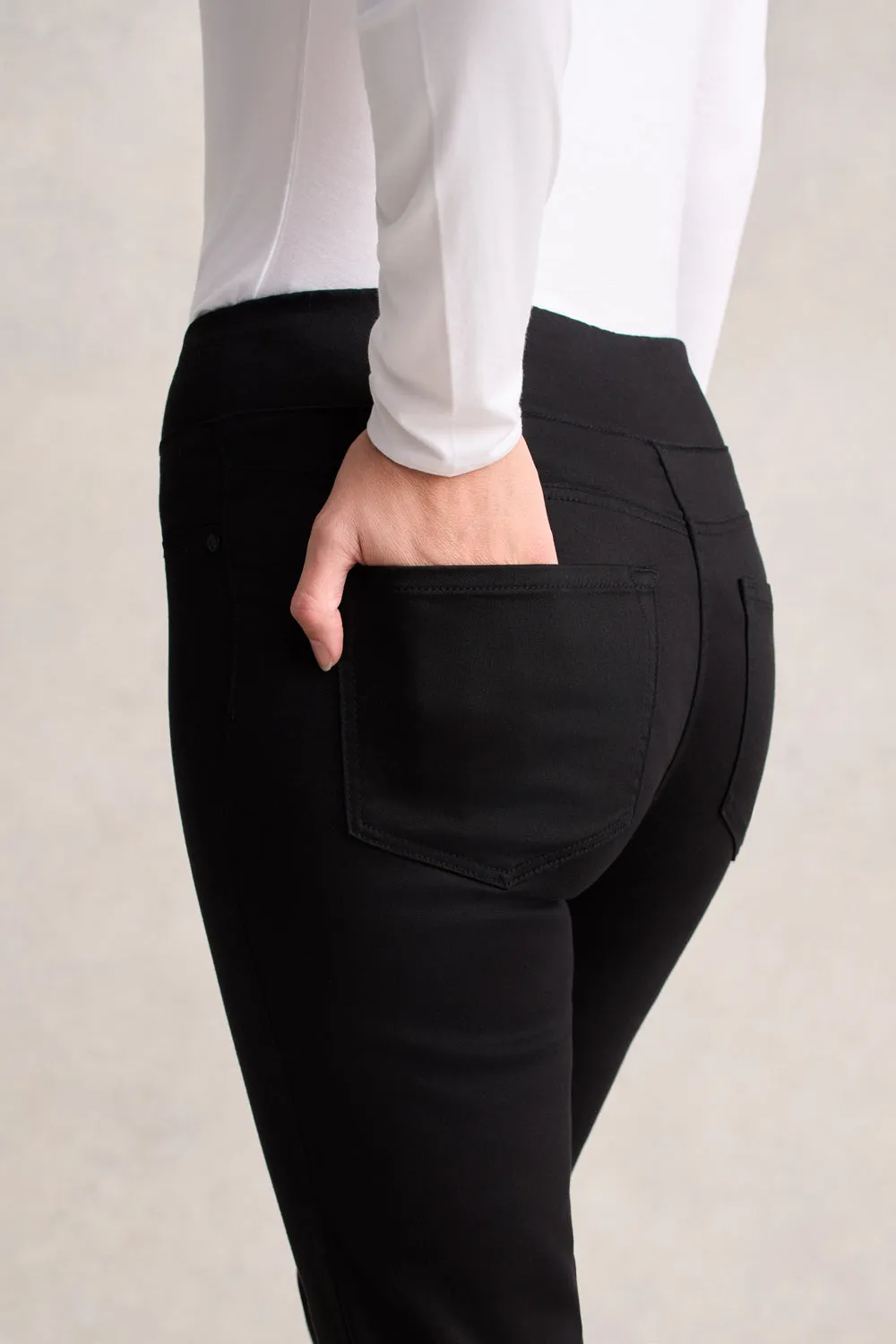 Bengajean® 7/8 Skinny Leg - Jet Black