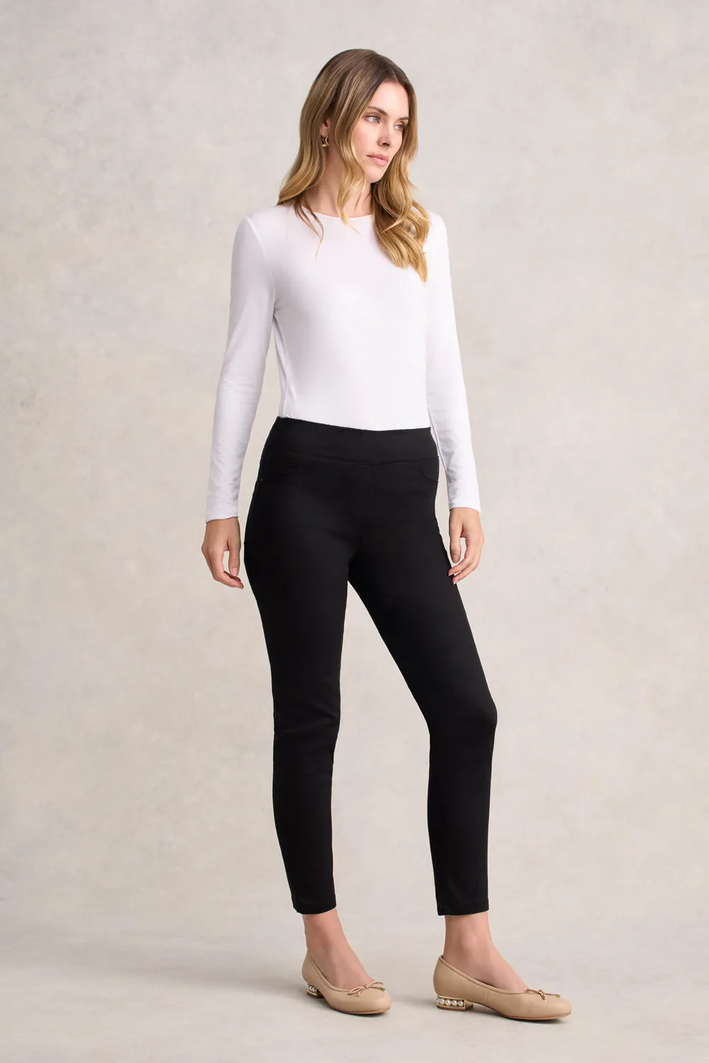 Bengajean® 7/8 Skinny Leg - Jet Black