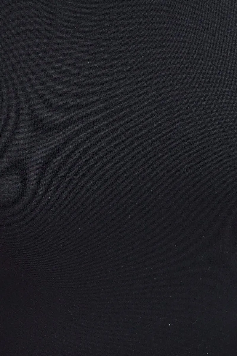 Black Supersoft Bodysuit Sleeveless