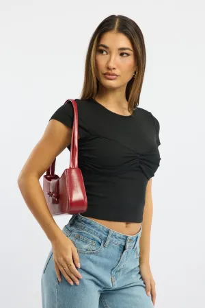 Black Top Short Sleeve