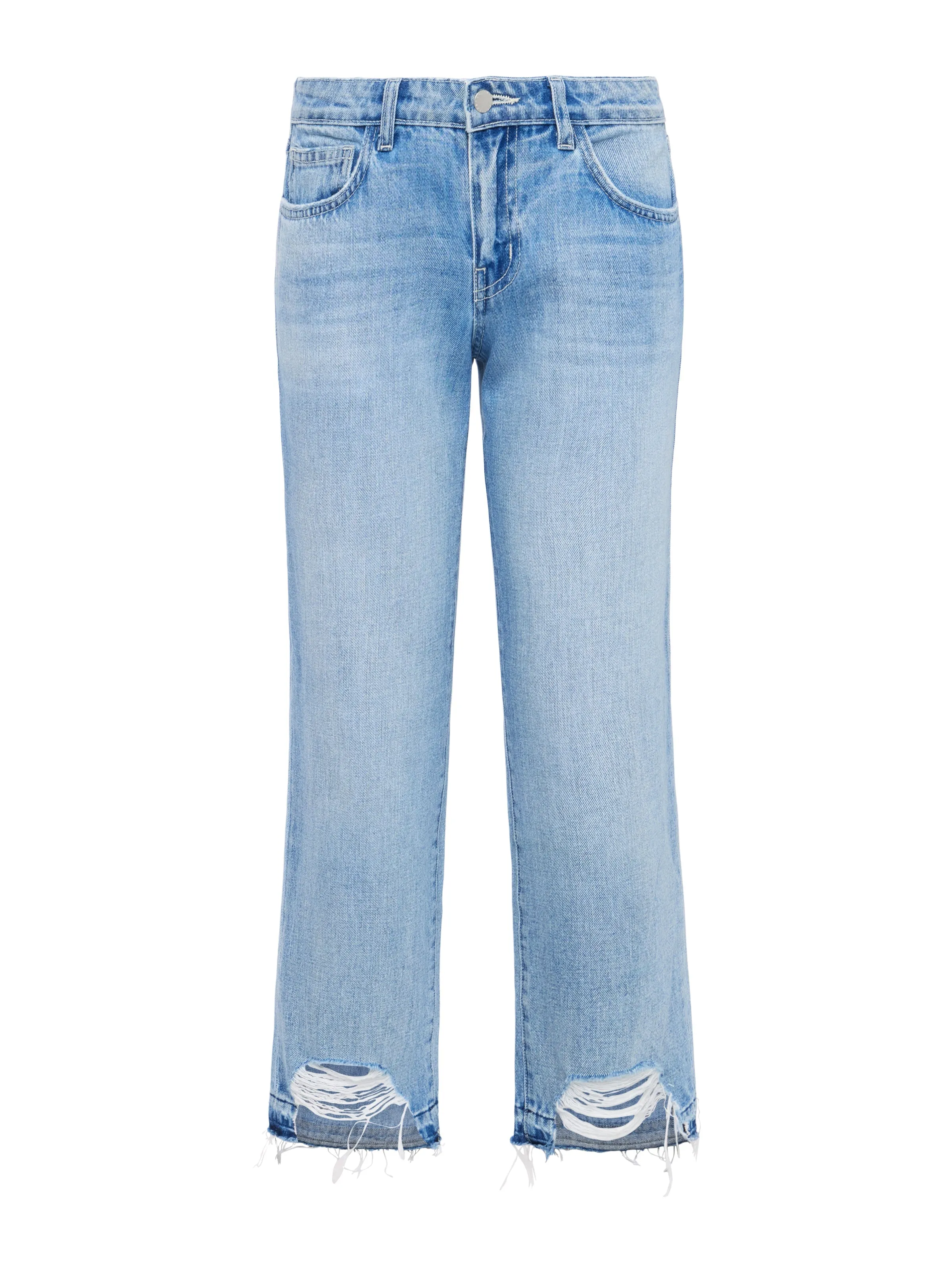 Blaine Cropped Stovepipe Jean