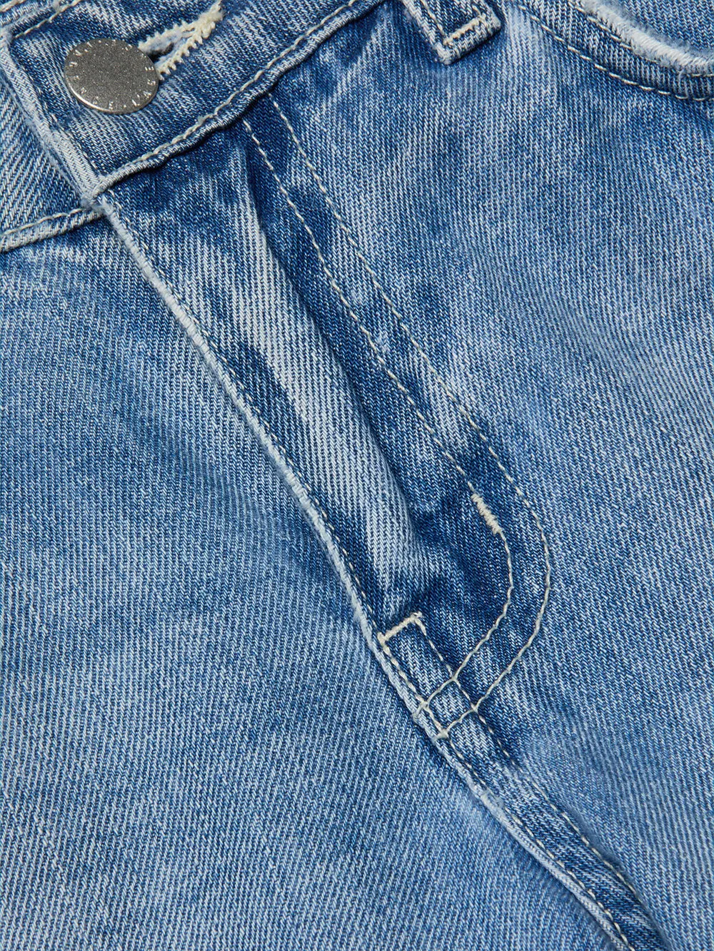 Blaine Cropped Stovepipe Jean