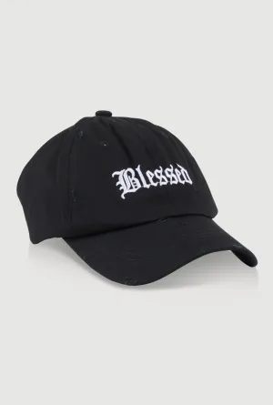Blessed Backless Baseball Cap