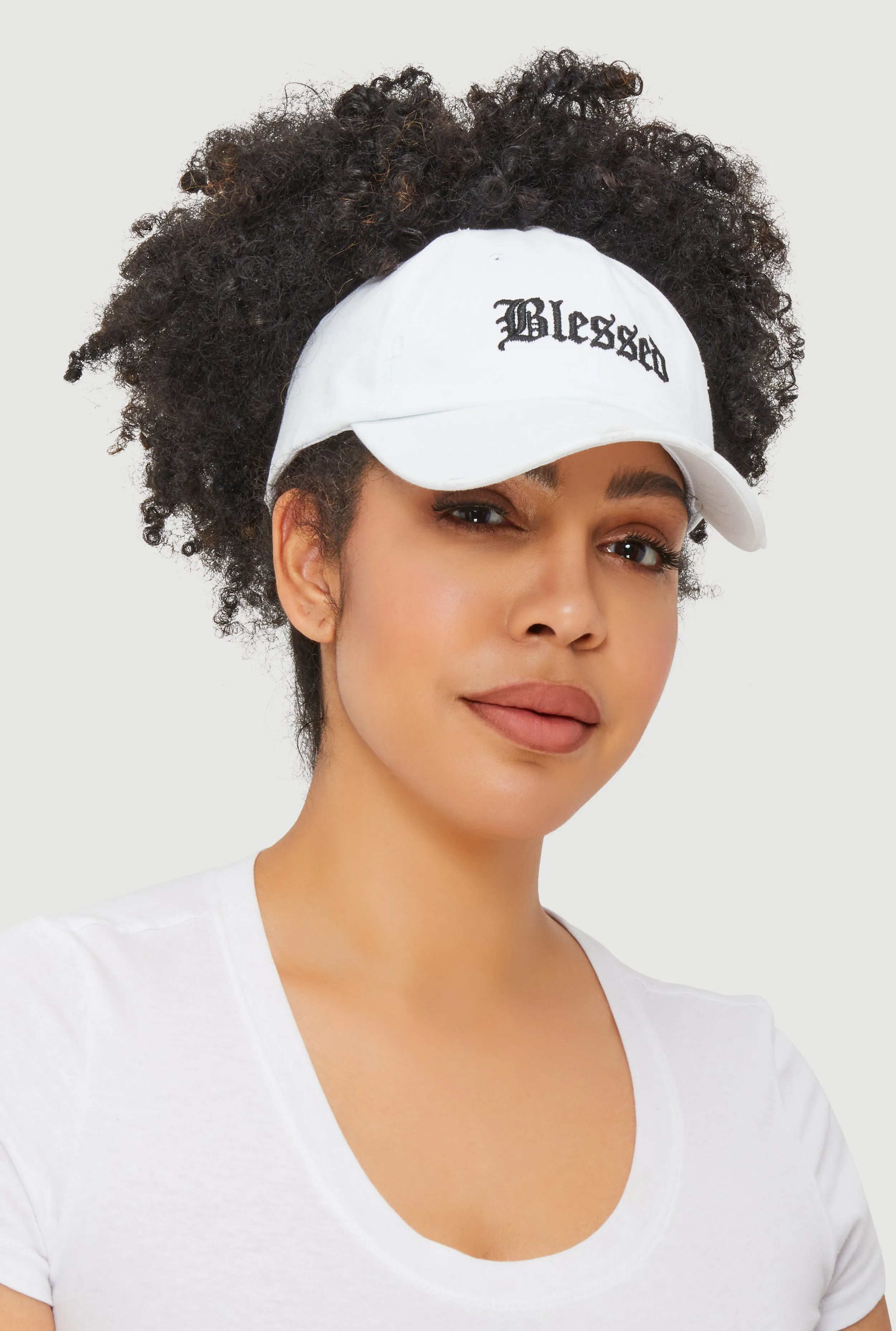 Blessed Backless Baseball Cap