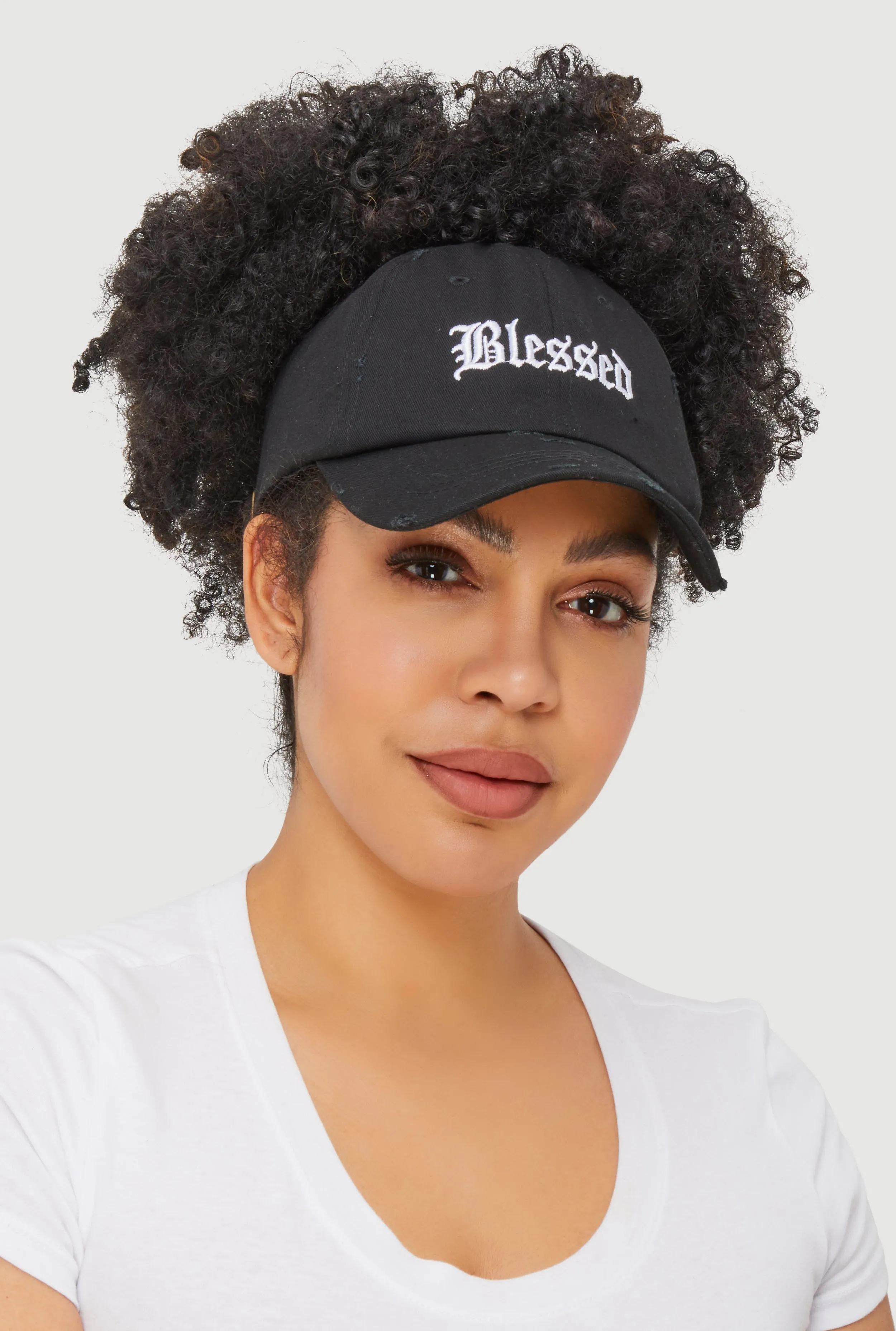 Blessed Backless Baseball Cap