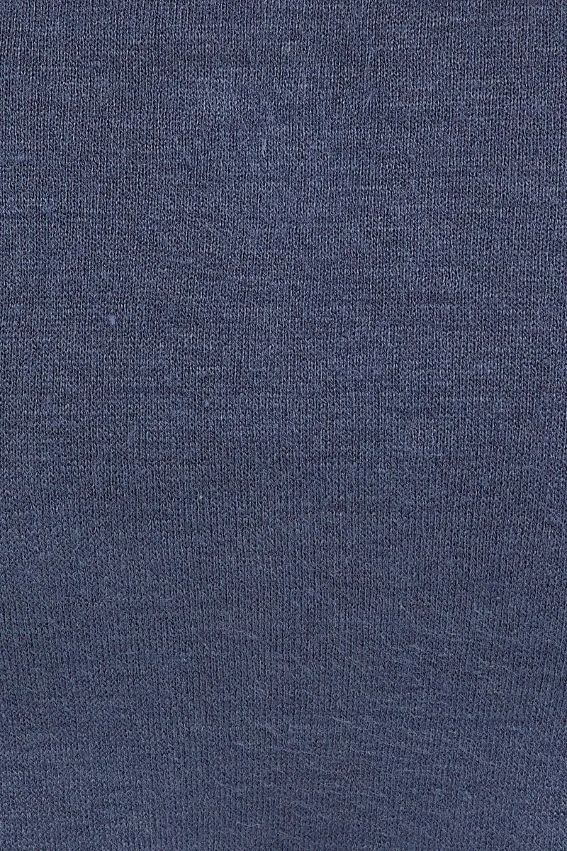 Blue Mini Skirt Low Rise