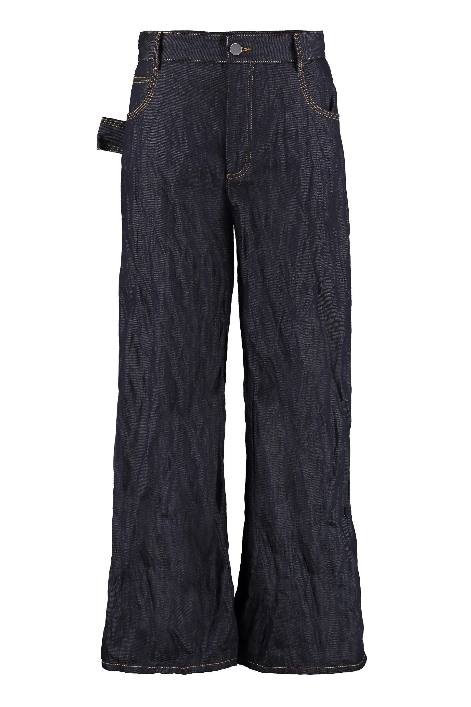Bottega Veneta High Waist Wide-Leg Jeans
