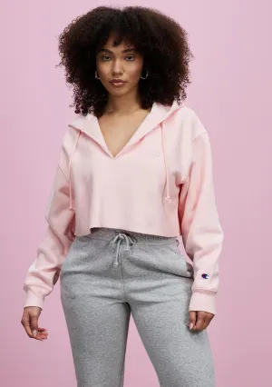 Champion Women's Reverse Weave Split Crop Hoodie