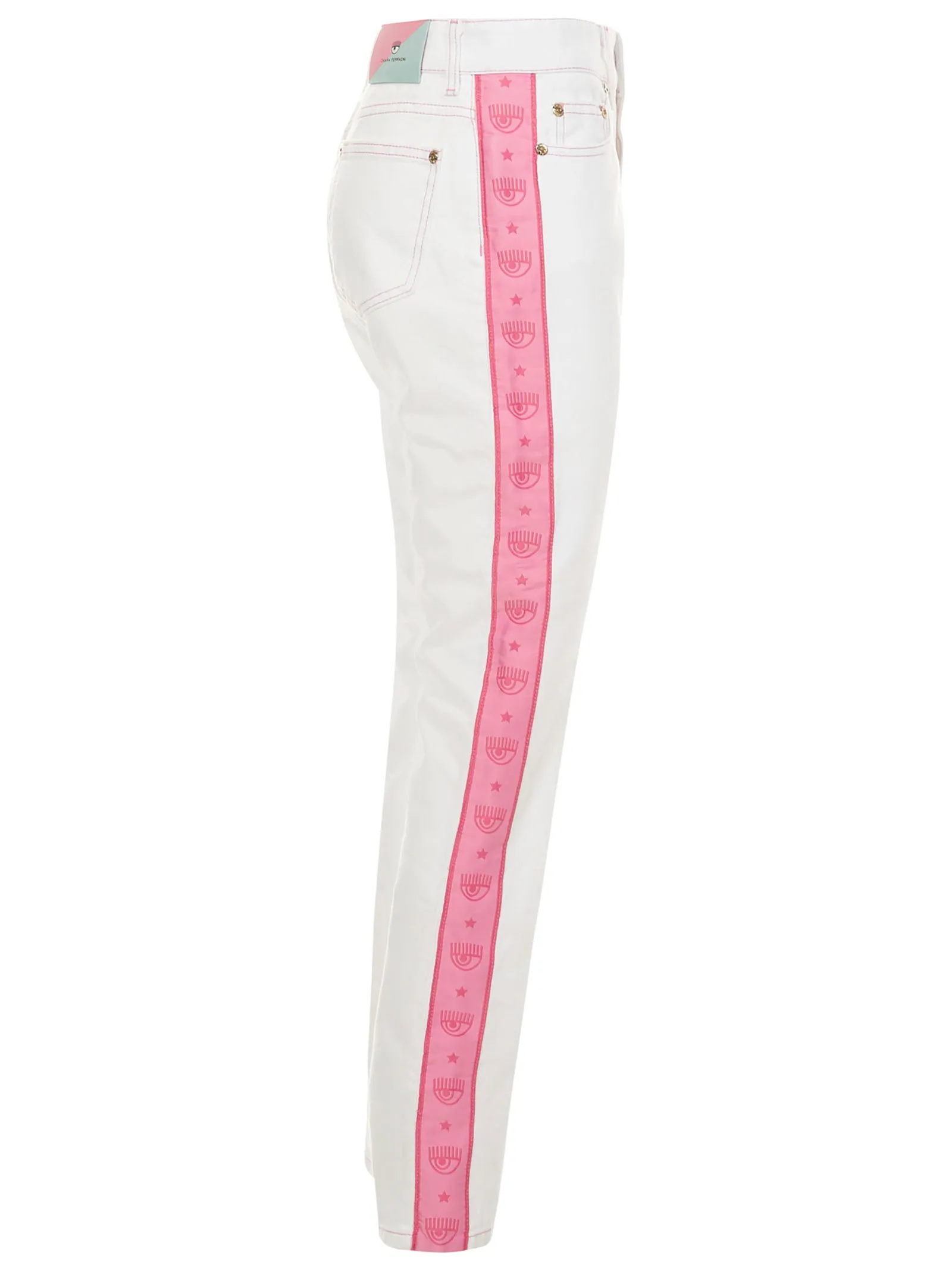 Chiara Ferragni Panelled Straight-Leg Jeans