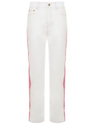 Chiara Ferragni Panelled Straight-Leg Jeans