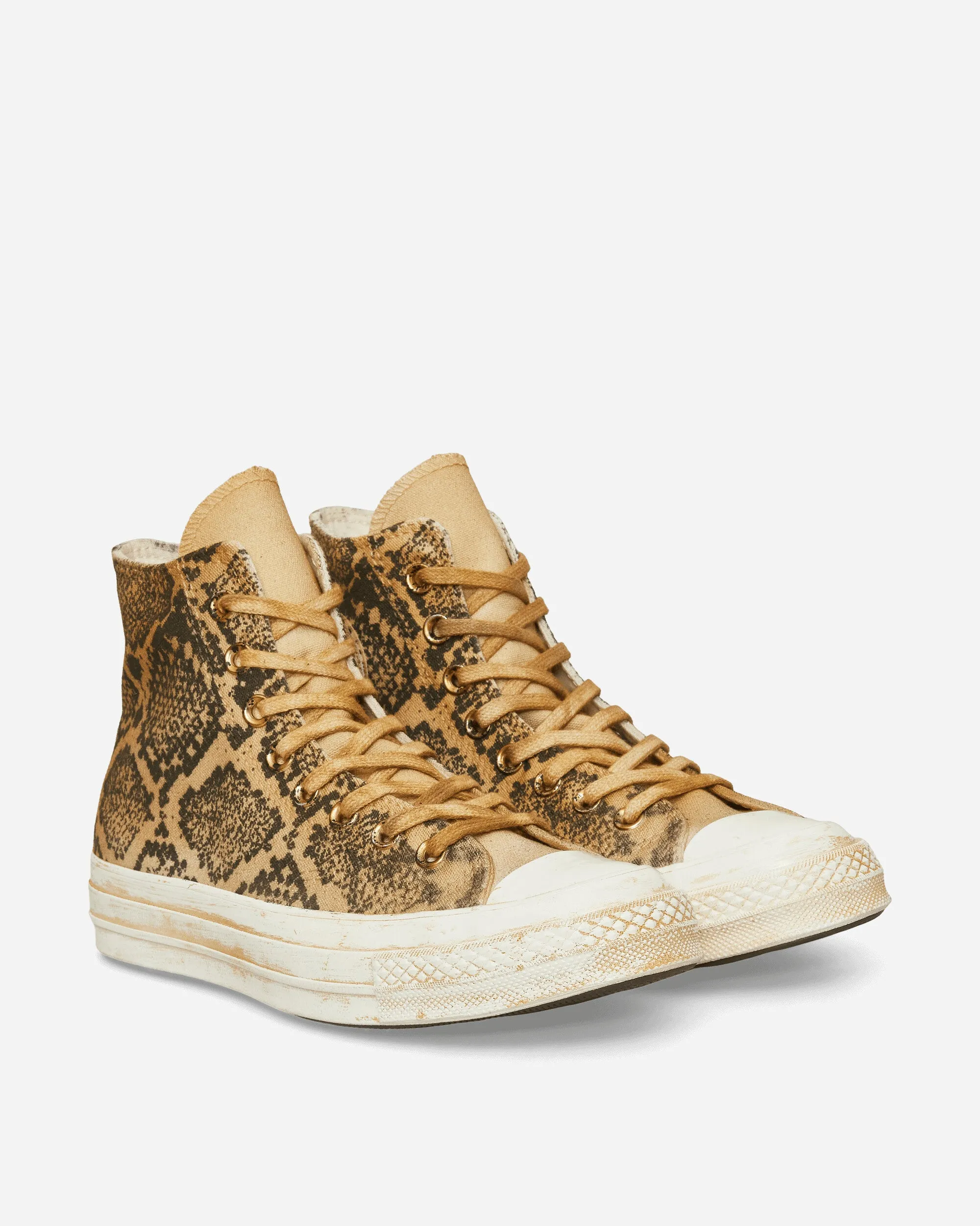 Chuck 70 Serpentine Sneakers Snake Brown