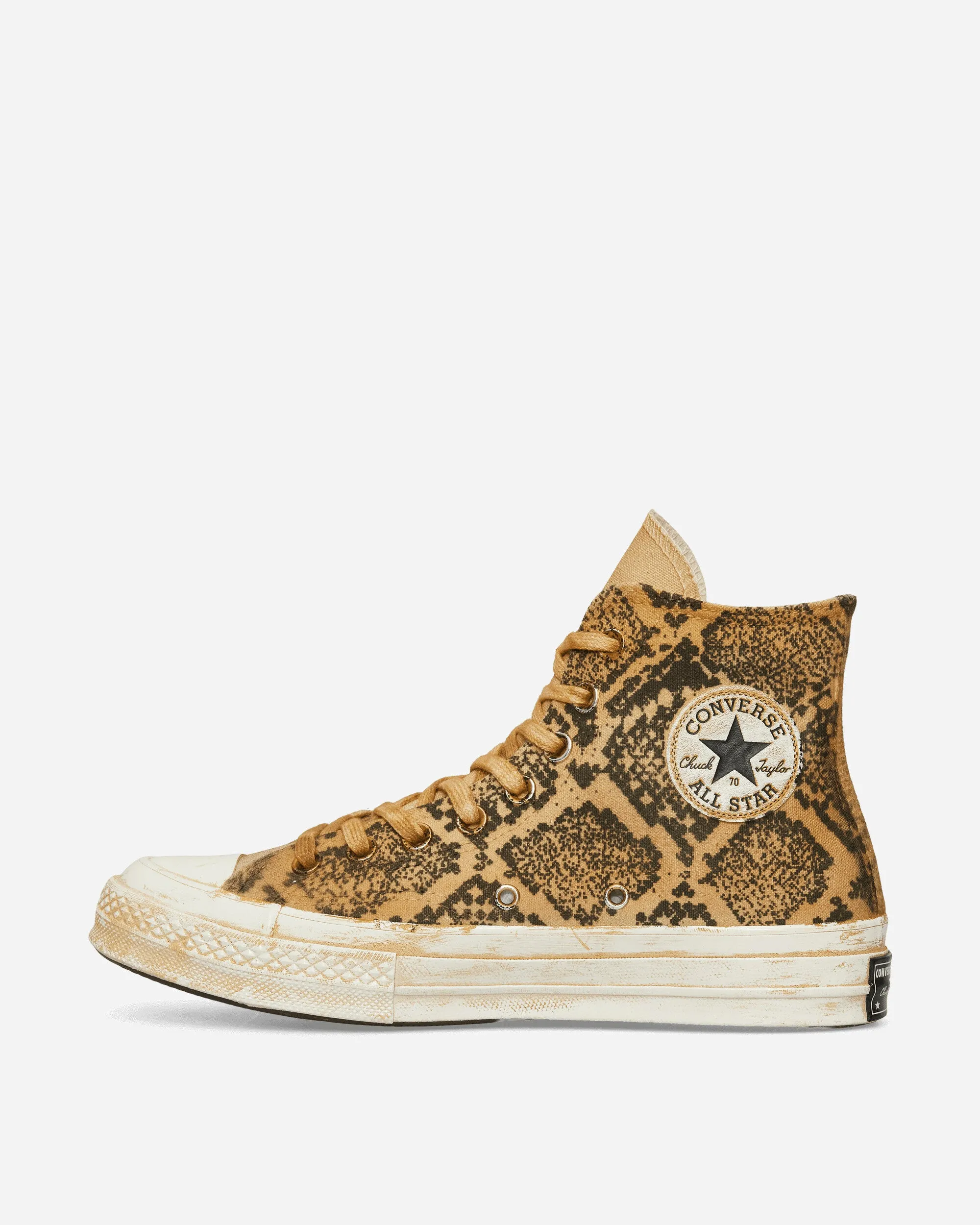 Chuck 70 Serpentine Sneakers Snake Brown