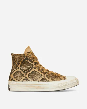 Chuck 70 Serpentine Sneakers Snake Brown