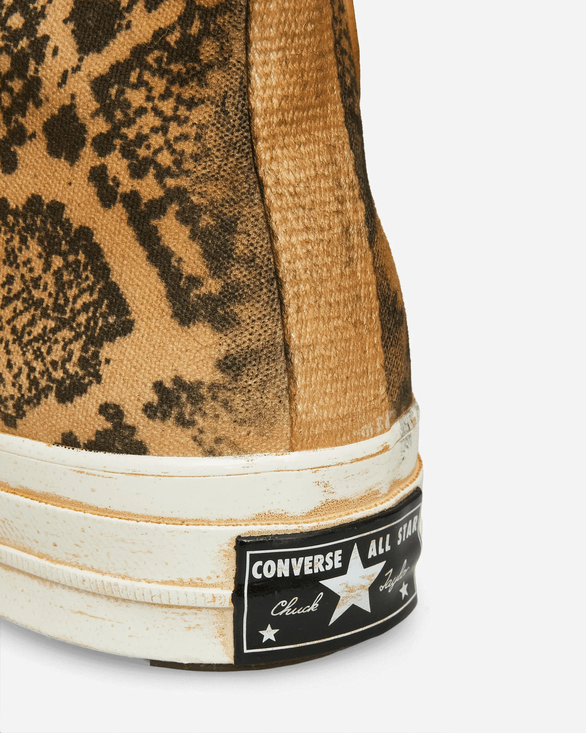 Chuck 70 Serpentine Sneakers Snake Brown