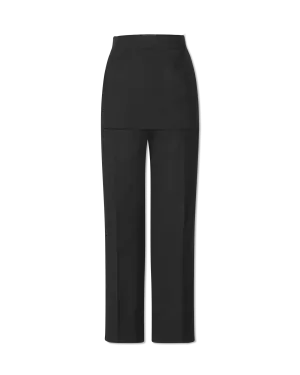 Cut-Out Slim Fit Dress Pants