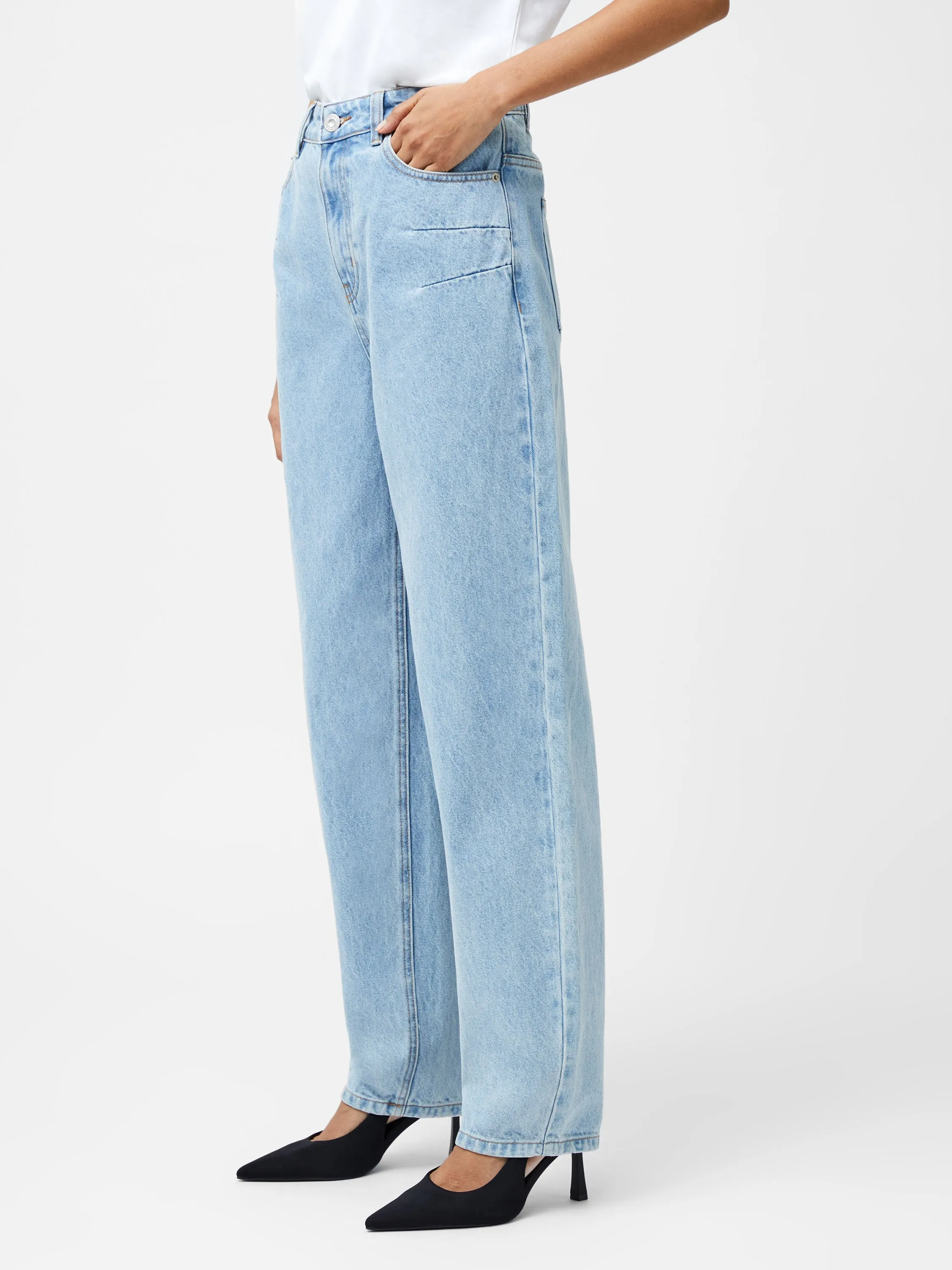 Dallas Denim Barrel Leg Jeans