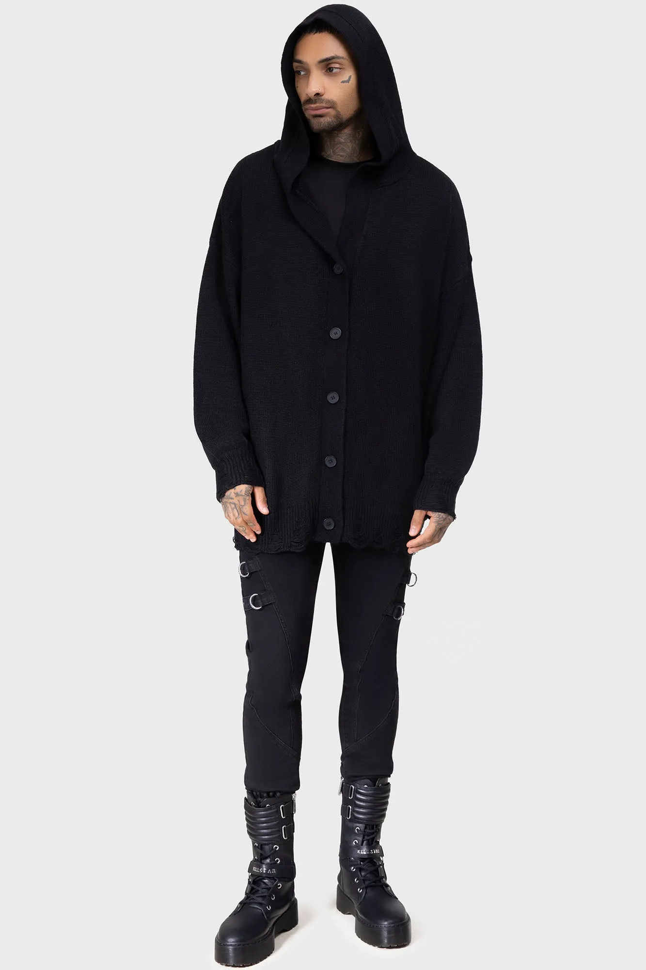 Darkmoor Academy Hooded Cardigan