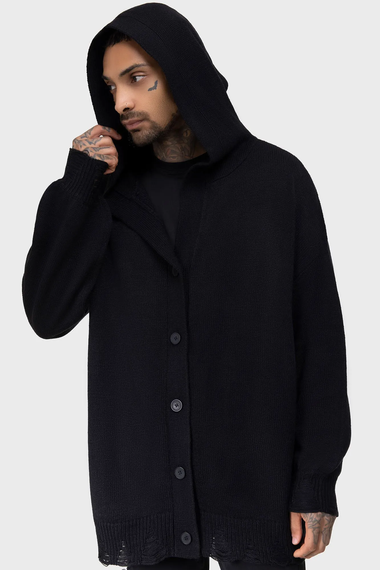 Darkmoor Academy Hooded Cardigan