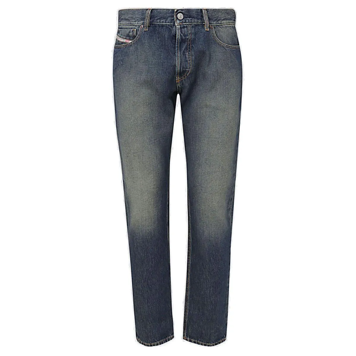 Diesel 1995 Mid-Rise Straight-Leg Jeans
